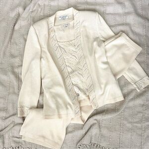 St. John 3pc outfit formal wear skirt